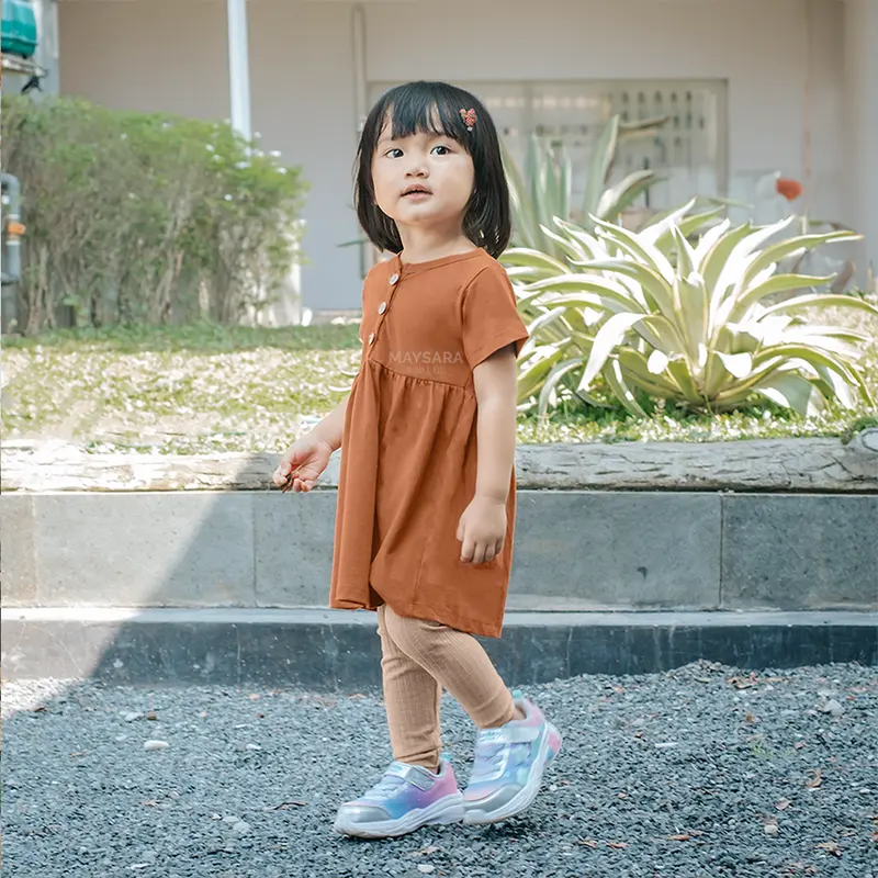 Legging Anak Luna Rib Knit Maysara 1