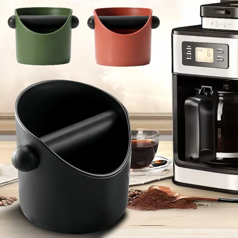 Wadah Ampas Kopi Espresso Knock Box Container Non Slip / Tempat Sampah Ampas Kopi