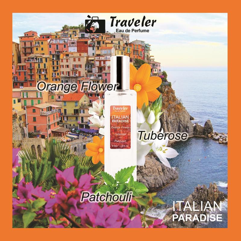 Product Introduction of [ Parfum Halal ] Traveler Italian Paradise EdP Eau de Perfume Fresh Tahan Lama Elegant Wanita Pria Cewe Cowo Laki Best Seller Parfume Long Lasting 35ml BPOM | Wangi Bunga, Orange Floral, Tuberose, Jasmine, Rose, Mawar, Melati, Musk, Patchouli 0