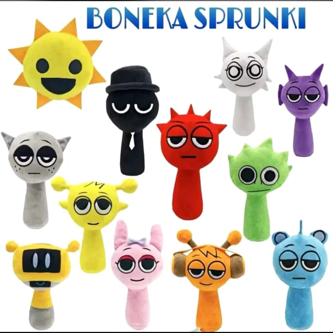 Boneka Sprunki Game Horor Toys 45 cm - Hadiah Anak - Dolls