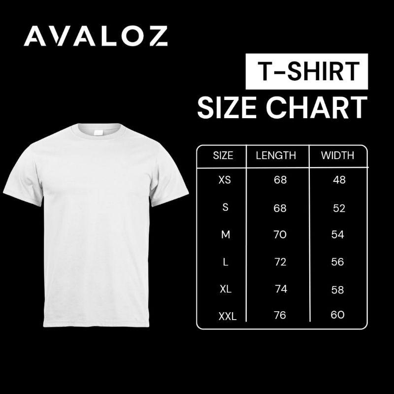 Kaos polos AVALOZ ORIGINAL COTTON COMBED 30s Kaos oblong katun berkualitas 1