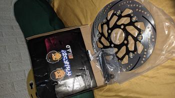 Product Review of Piringan Cakram Depan 260MM Piringan Disc Cakram Beat Vario Genio Spacy Scoopy Plus Breket PNP Disc Brake Piringan Cakram 260MM from b**u 0