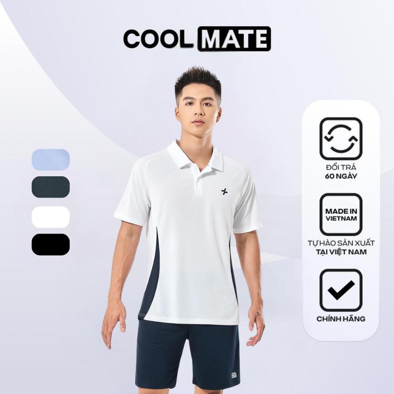  Set thể thao nam Áo Polo Promax Sideflow và Quần Promax  Tennis Pickleball...  - Coolmate 