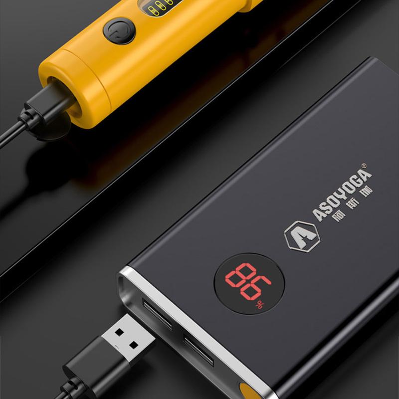 Product Introduction of Carpenter Root Sculpture Mini Power Carving Chisel Carpentry Lithium Electric Carving  Chisel Set Electric Wood Graving Pen 32
