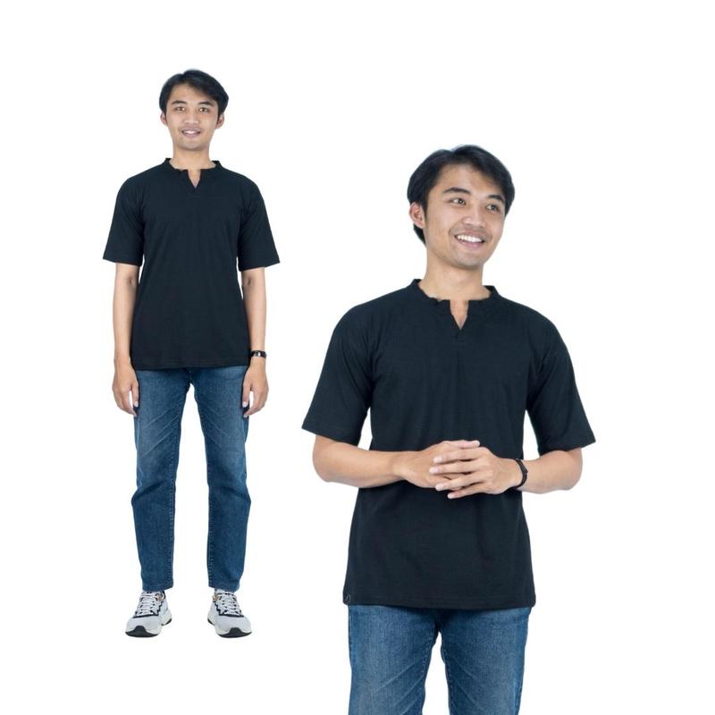 Kenidwear - Tshirt Basic V For Men 0