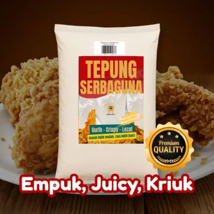 Tepung Bumbu Crispy KFC Serbaguna 1KG Tepung Kentucky Crispy Lebih Tahan Lama Dan Rasa High Premium Empuk Juicy Kriuk
