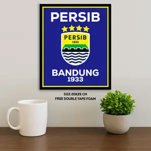 Hiasan Dinding Aesthetic Motif PERSIB BANDUNG 1933