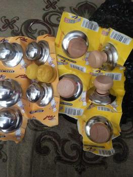 Product Review of knop tutup panci kayu stainless tutup panci pegangan wajan / knop tutup panci kaca stainless / knop panci serbaguna from s**h 1