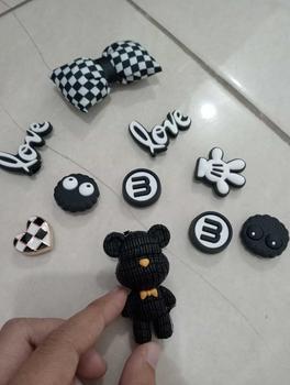 Product Review of DIY aksesoris sandal/aksesoris sandal karakter, stiker karakter, desain hiasan fashion, beli aksesoris dan dapatkan sepatu gratis from ★**! 3