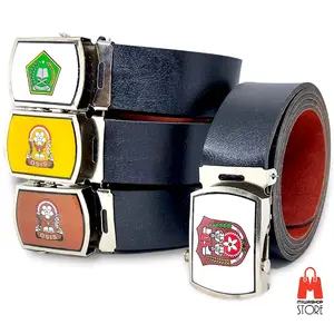 Ikat Pinggang Anak Sekolah Kulit Sintetis Model Roda