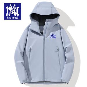 NYUNRULY  Single-layer outdoor jackets that are popular overseas. They are unisex, thin models suitable for spring and autumn, featuring windproof, waterproof, breathable properties, designed as jackets for outdoor sports. baggy  compression  shirt