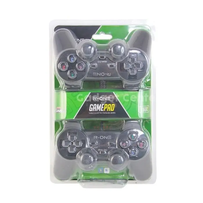 Joystick PC/Gamepad Double Getar R-ONE / Stik Game untuk Laptop /StIck 4