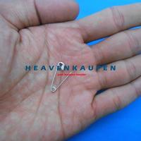 Gambar Peniti Kecil 2 cm Newey Warna Silver Harga Per Pack isi 144 Pcs Untuk Peniti Jilbab Dll - silver dari Heaven Kaufen Kota Malang 3 Tokopedia