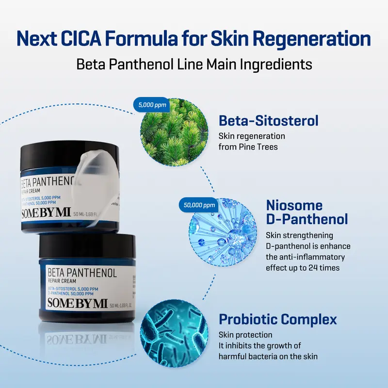 【BEST SELLING】 SOME BY MI Beta Panthenol Repair Cream 50ml 2