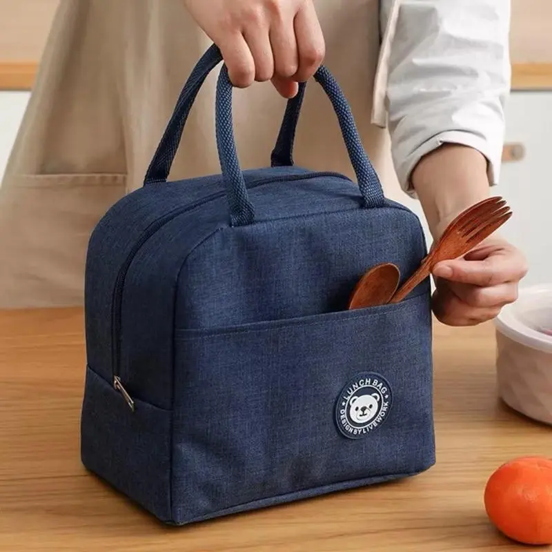 Lunch Bag Cooler Tempat Penyimpanan Bekal Makan 2