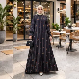 ANETHA DRESS By ZIYA ~ Gamis Rayon premium terbaru