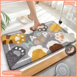 COD ZAKKA STORE Keset Bulu Tebal Keset Kaki Kamar Ruang Super halus