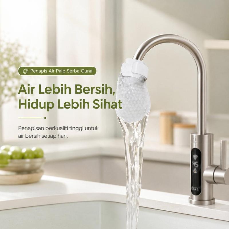 50 miếng bộ lọc ống nước nhà bếp chất lượng cao, bông lọc đường ống gia đình, vải lọc cho nhà/ký túc xá, bộ lọc đầu ra nước chống bắn, đồ dùng gia đình