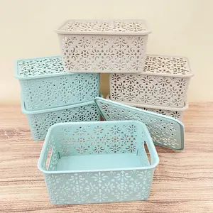 (6 PCS) KERANJANG YANGYANG TUTUP PLASTIK RAK PENYIMPANAN SERBAGUNA HANTARAN PARCEL BERKAT HAJATAN