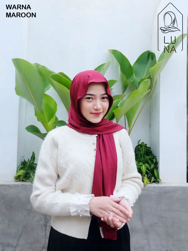 LUNA HIJAB - PASHMINA JERSEY / PASHMINA KAOS / PASHMINA MELEYOT 5