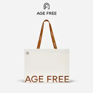 AGE FREE Kado Putih Paperbag Untuk Hadiah Putih 26x35x1cm Berat 0.28kg Pengiriman Dalam 24 Jam