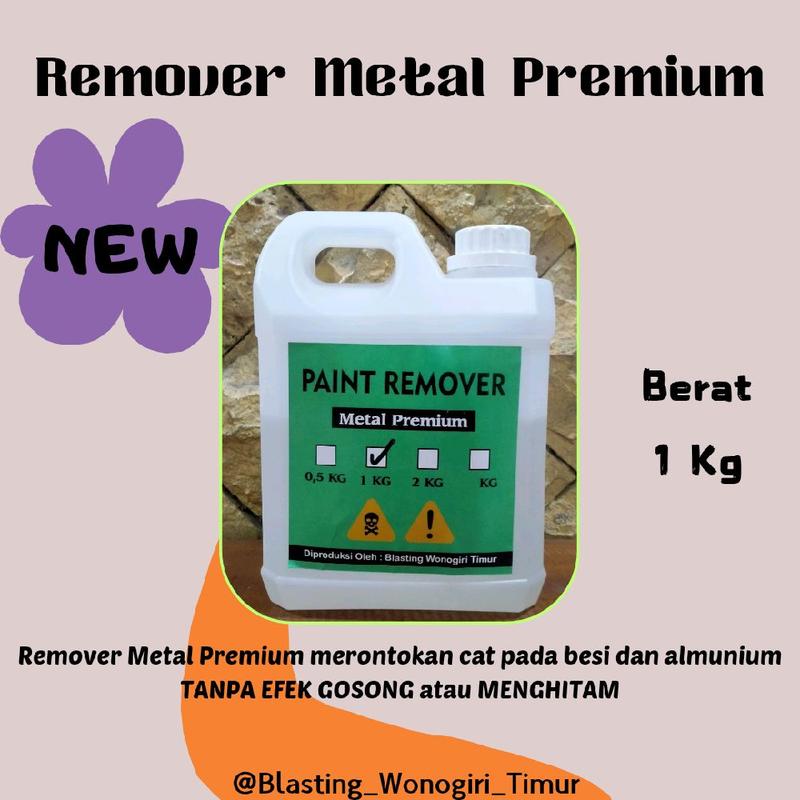 Remover Metal Premium 1 kg TANPA EFEK GOSONG / MENGHITAM 0