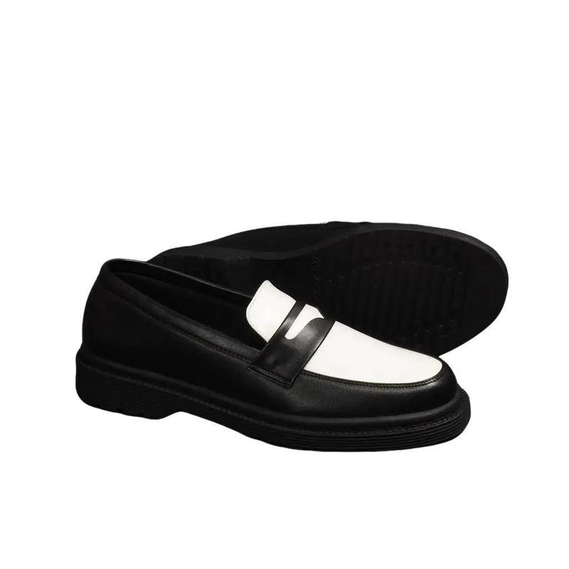 MYangel.id sepatu slipOn kasual pria wanita bintang kombinasi warna full hitam motif paku bintang  unisex stars shoes flat Musim panas dokmart docmart Musim panas Kerja Sneakers 8