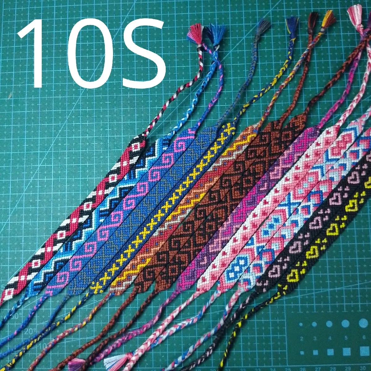 (NORMAL) 10S Gelang Persahabatan Gelang Sulam Gelang Tali Gelang Batik Gelang Gunung Gelang Benang