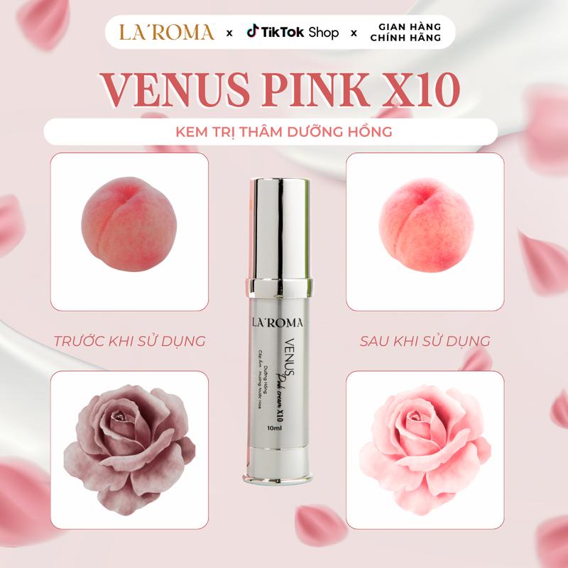 Che Tên Kem Dưỡng Hồng Venus pink x10 Giảm Thâm Ti Giảm Thâm Bi Giảm Thâm Khuỷa Tay ,Giảm Thâm Đầu Gối Hiệu Quả Không Đau Rát - Không châm chích