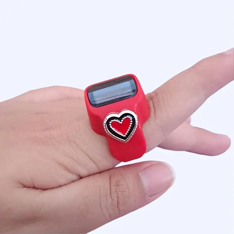 Tasbih Cincin dzikir Digital LED Muslim Motif Cantik Model Terbaru - Mudah Digunakan 2