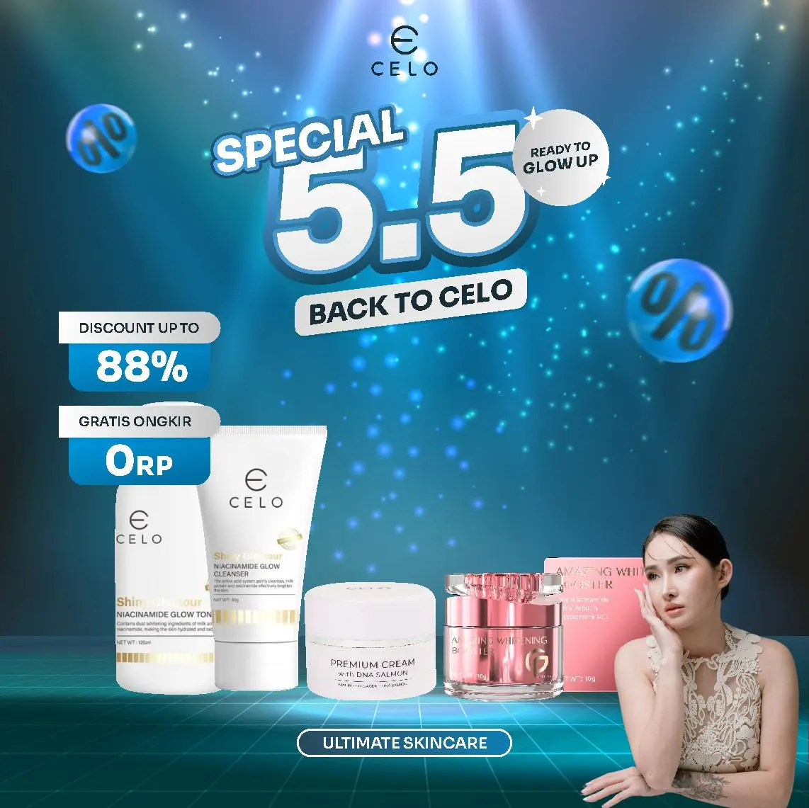 [WOW 5.5] CELO PAKET ULTIMATE SKINCARE BPOM