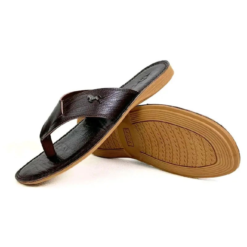 Sandal Pria Kulit Sapi Asli LOZTA A1 Premium Series - Anti-Slip & Ergonomis - Karet 6