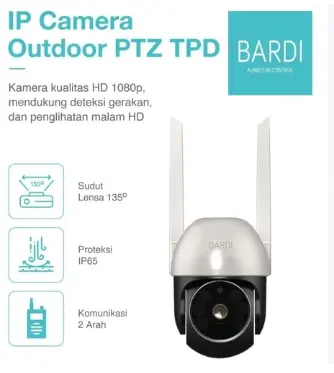 BARDI Smart Ip Camera PTZ Outdoor TPD 3