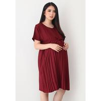 Gambar Baju Hamil Menyusui FDM154 - NAVY, Standar dari Eve Maternity Store Kota Administrasi Jakarta Barat 3 Tokopedia
