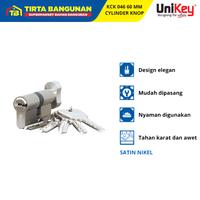 Gambar UNIKEY KCK 046 60 MM KNOB CYLINDER SECURITY SILINDER KUNCI PINTU RUMAH SN dari Tirta Bangunan Kota Depok 1 Tokopedia