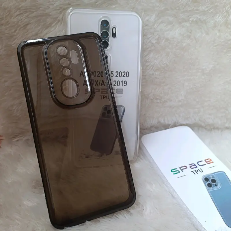 Softcase Casing OP A9 2020/A5 2020 Selikon Bening Trasparan Pelindung belakang HP+Camera 7
