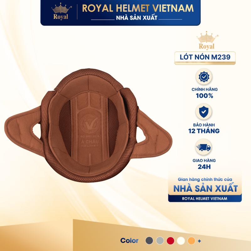 Lót Thay Mũ Bảo Hiểm Royal M239, Kính Âm Nón Bảo Hiểm M239 Chính Hãng | Trực tiếp từ NSX