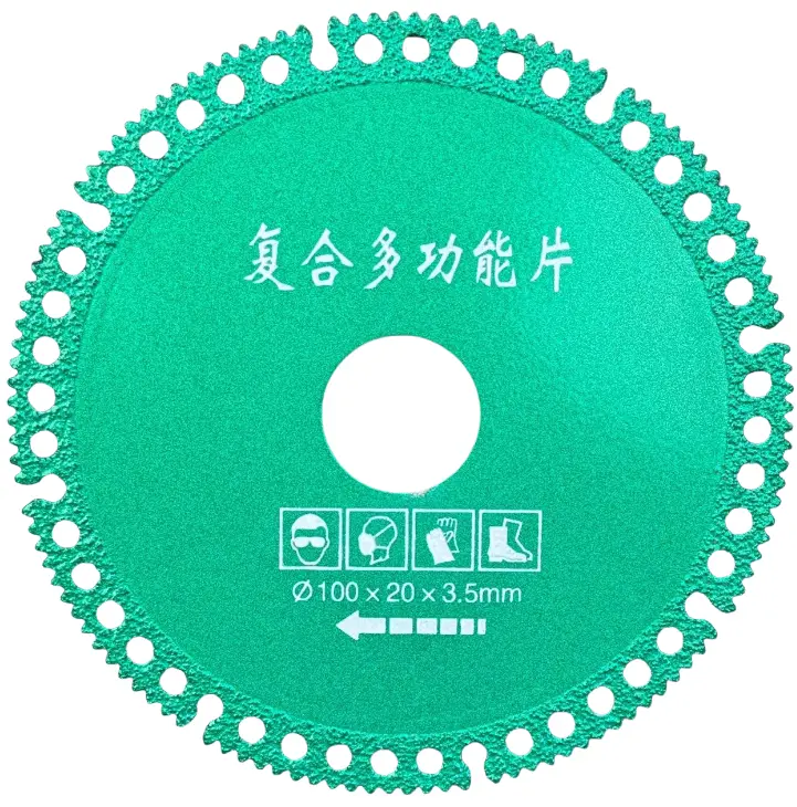New composite multifunctional cutting disc metal angle grinder saw blade for cutting marble tiles