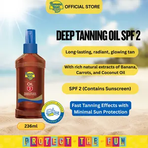 Banana Boat Deep Tanning Oil SPF2 236ml