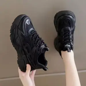 Sepatu sneakers fashion korea style sekolah kuliah kerja top wanita kekinian anti slip Baerzz