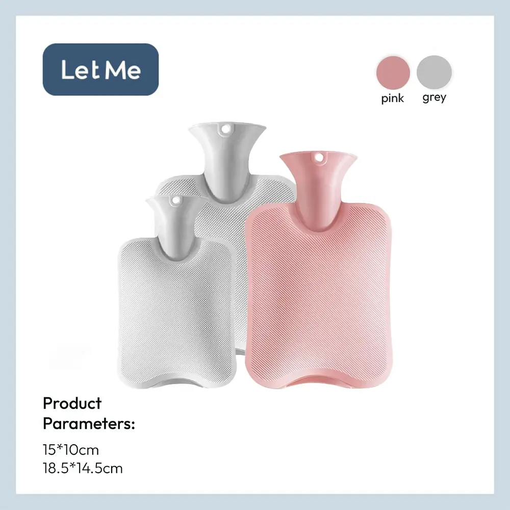 Letme Kantong Kompres Panas Dingin Haid Perut Anti Bocor – Bantal Kompres Hangat PVC Tebal LM-AGB2059 Air