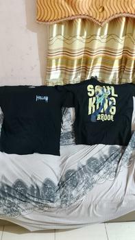 Product Review of FortKlass Kaos FEARLESS Regular Fit Kaos Sablon 24S 30S Kaos Pria Lengan Pendek Atasan Tshirt Distro from S**g f** y** 0