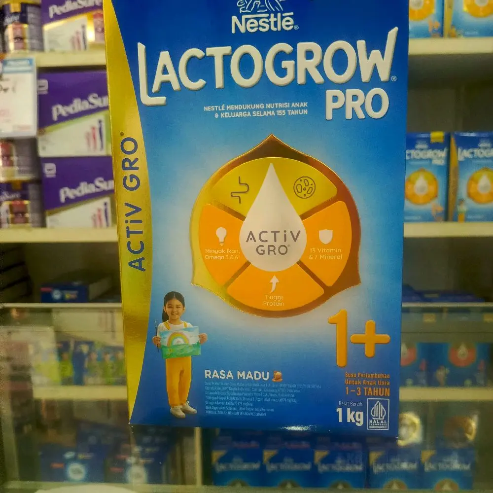 LACTOGROW 1+ 1000gr MADU/VANILA EXP 2026