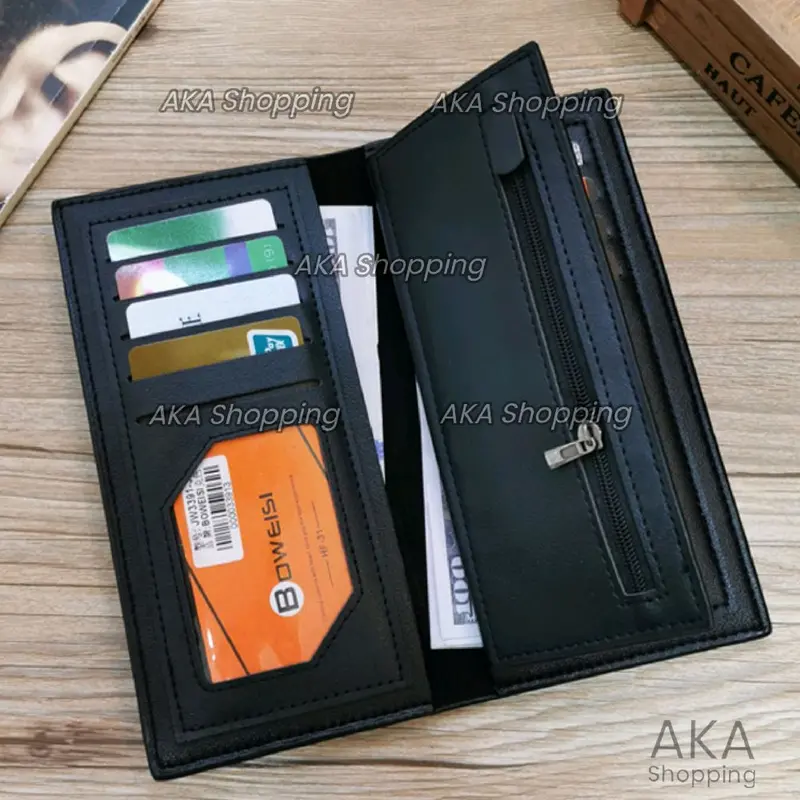 DP02 JW0238 | Dompet Panjang Pria Kartu Uang Cowok Kulit Premium 2