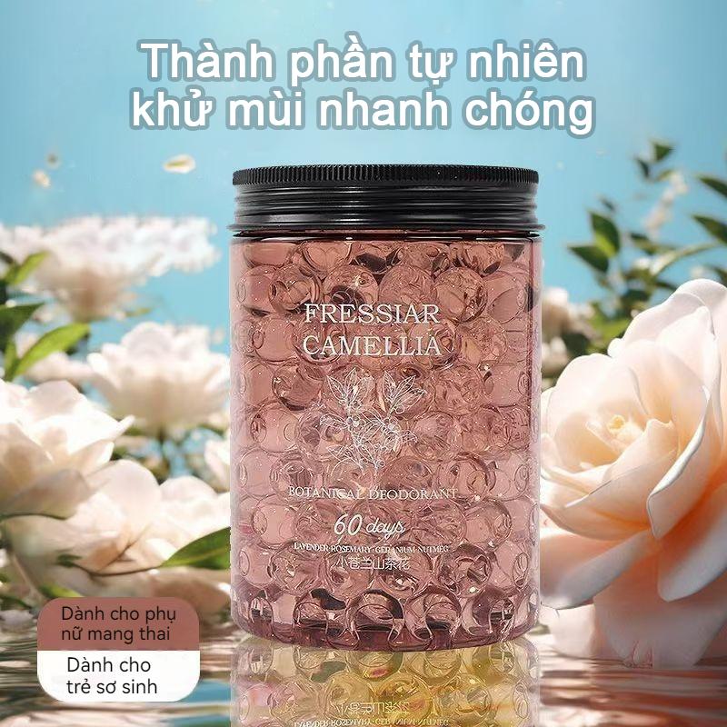 Hộp Khử Mùi Thơm Phòng hương chanh sả dịu nhẹ, sáp thơm phòng dạng hạt đuổi muỗi Khử mùi hôi 3