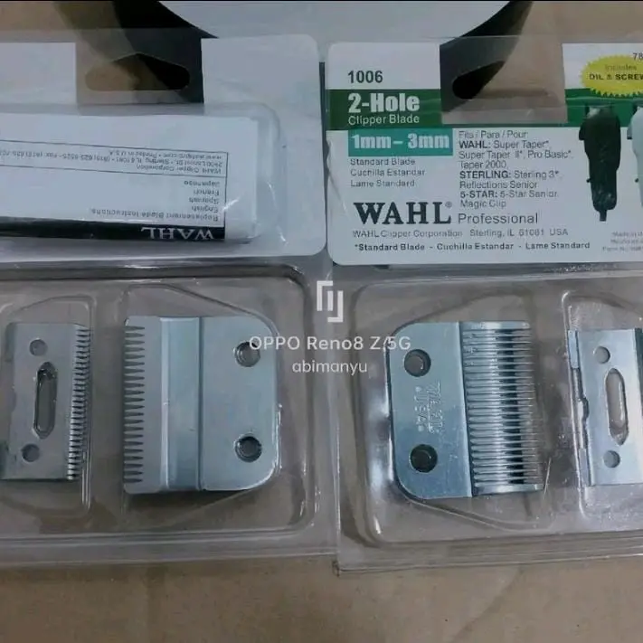 mata pisau WAHL original super taper blade original USA clipper WAHL 2