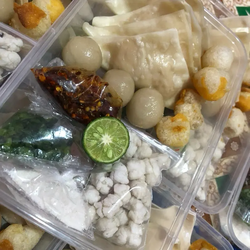 PANGSIT AYAM CILOK KUAH PEDASS FROZEN FOOD makanan instant 1
