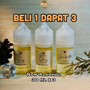 BELI 1 DAPAT 3 PAKET GIFT SERIES NON ALKOHOL EDP PARFUM UNISEX BPOM