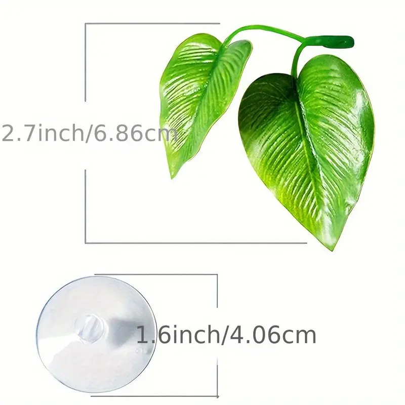 Artificial Betta Fish Leaf Pad, 1/2 Counts Natural Organic Comfortable Rest Area for Fish, Aquarium Decoration, Fish & Aquatic Supplies 1