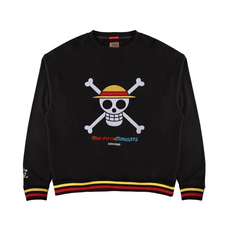 3Second x One Piece x Tahilalats Men's Jacket Crewneck 0
